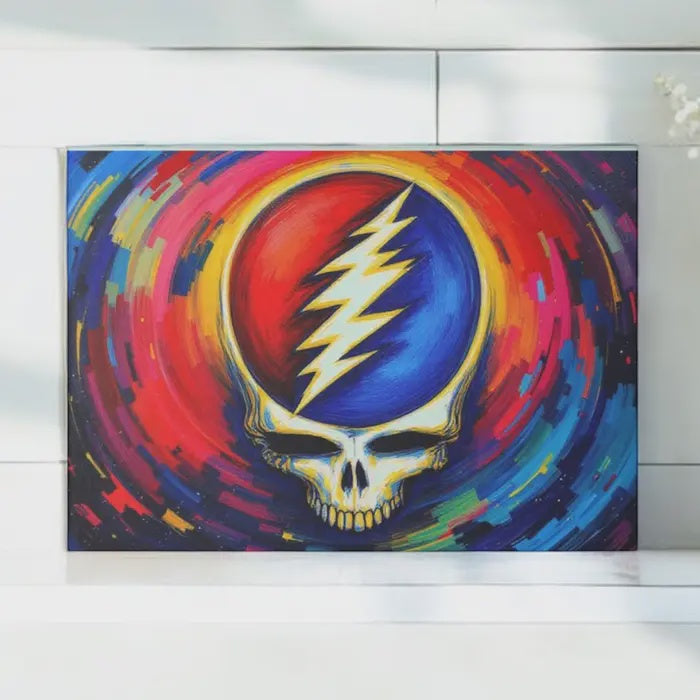 Grateful Skull Cutting/Serving Board