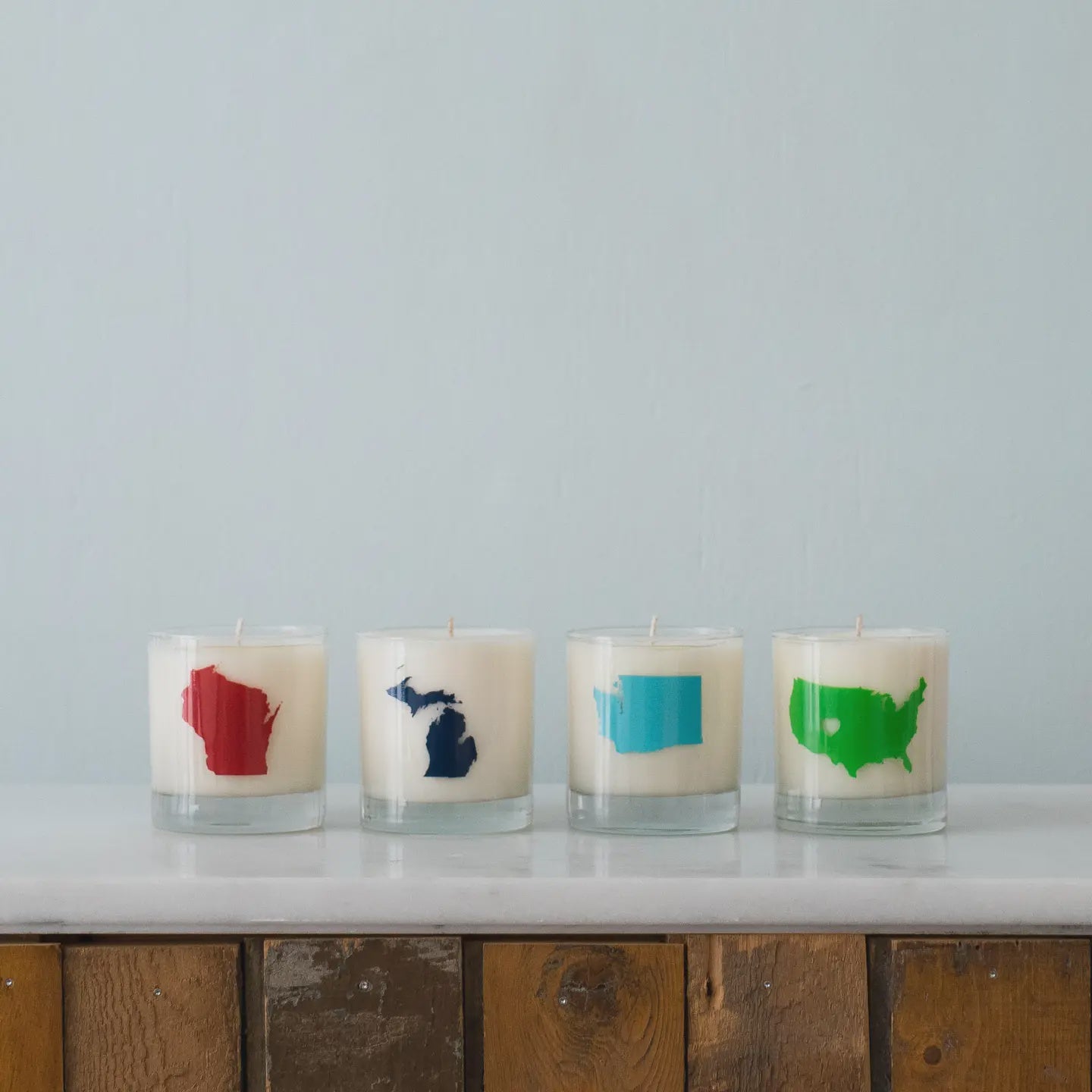 CT State Rocks Candle