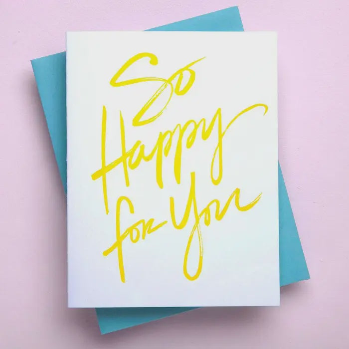 So happy for you