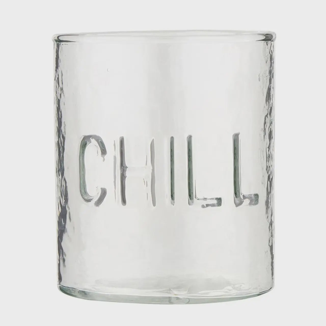 CHILL Hammered Glass