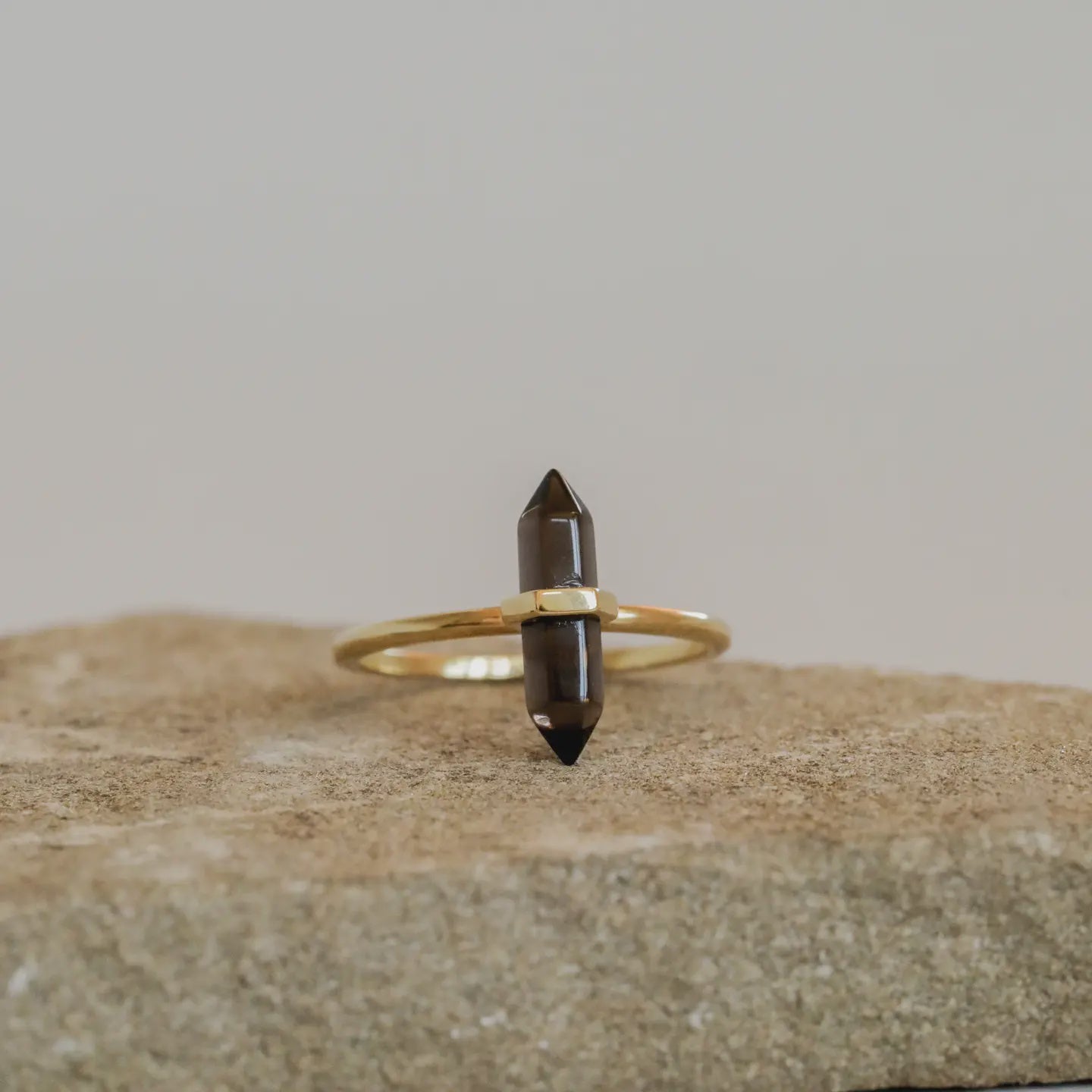 Smoky Quartz Ring - Sz 7