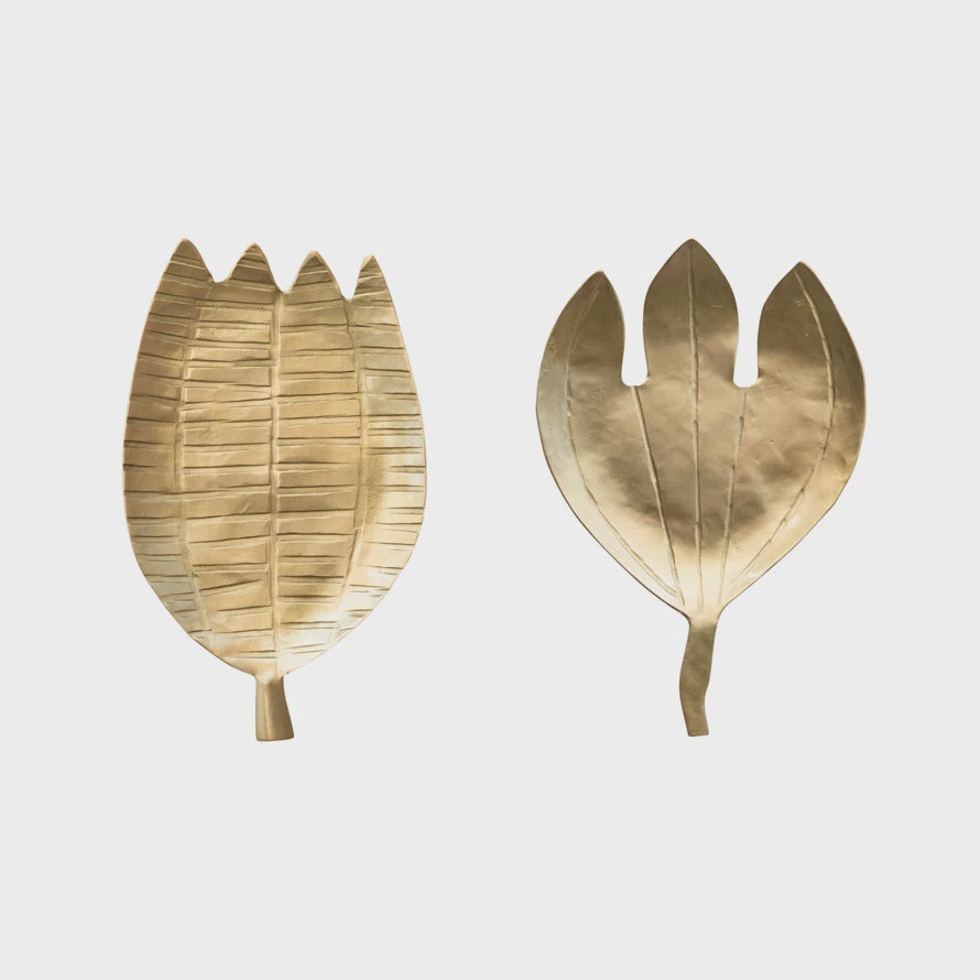 Brass Flower Dish