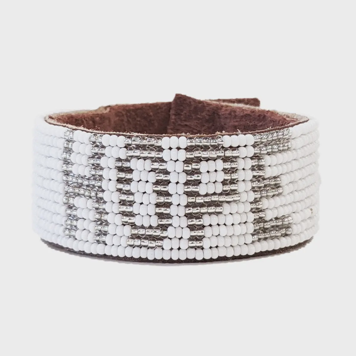 Medium Hope Beaded Cuff