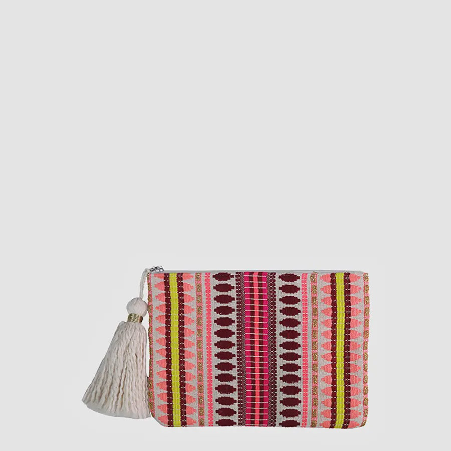 Pink/Yellow Pouch