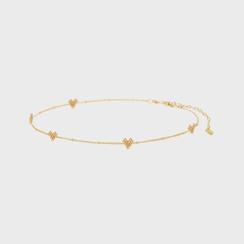 Mini Heartsy Gold Necklace