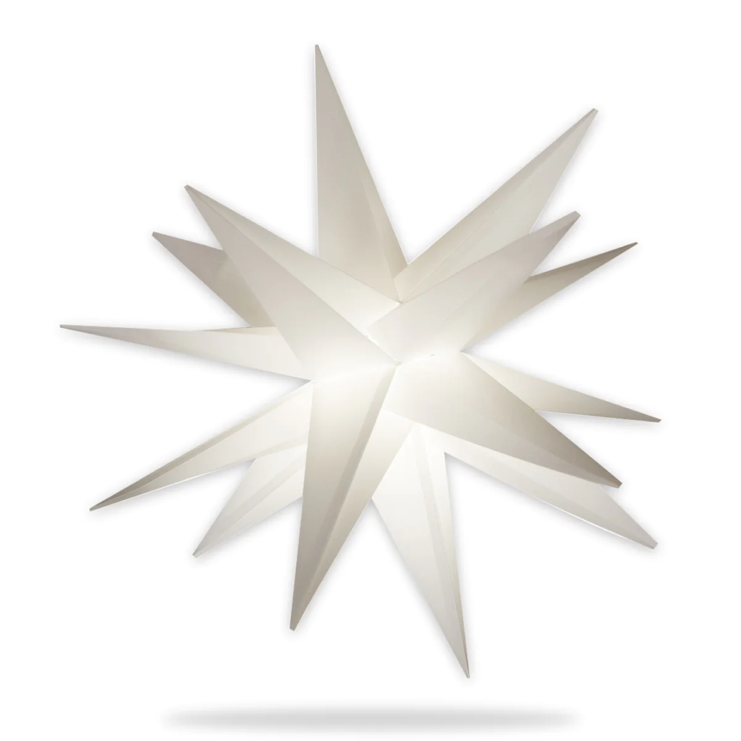 18" Moravian Star - Hanging Outdoor Star Light