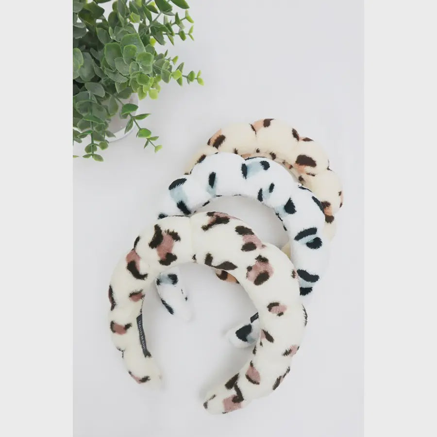 Leopard Spa Headband
