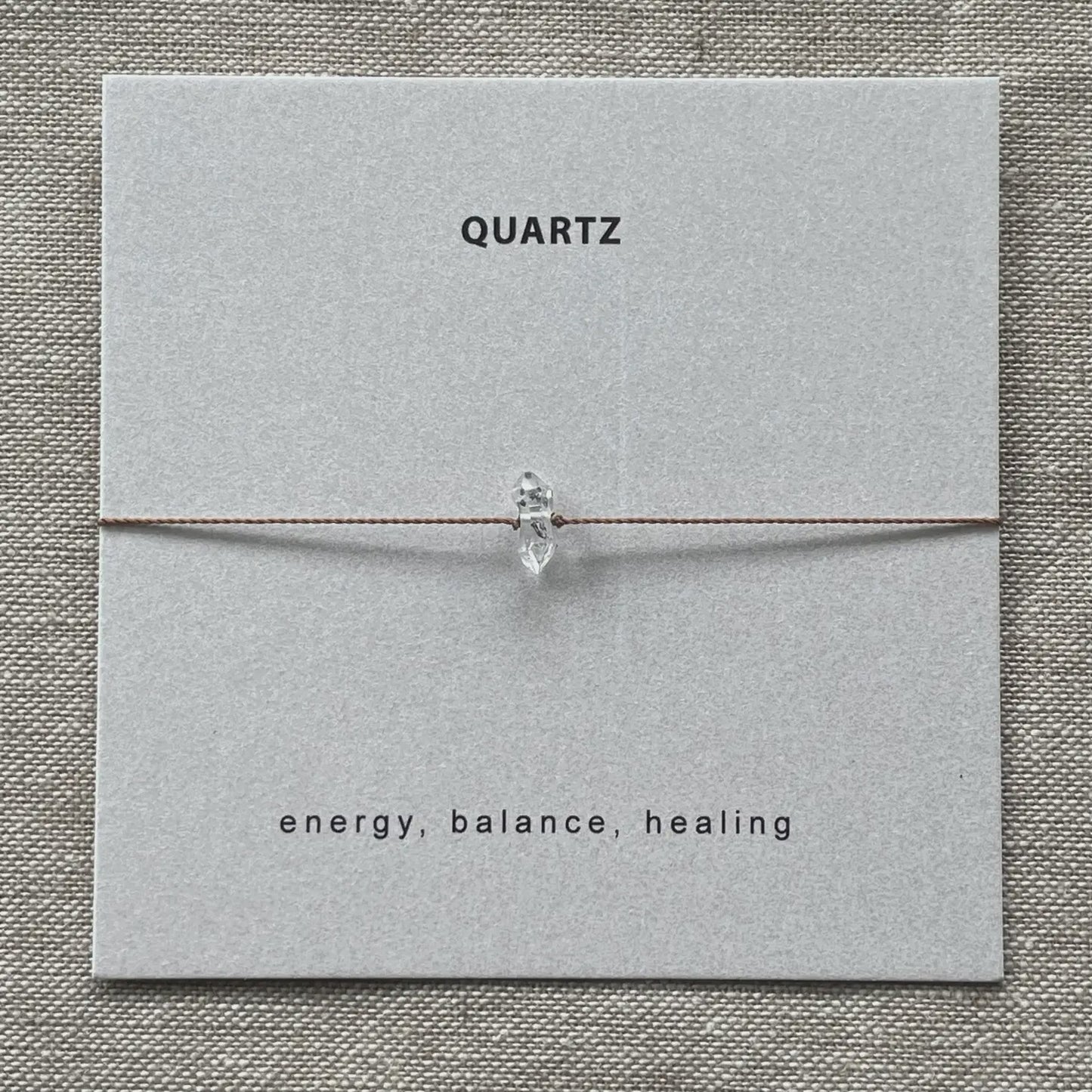 Diamond Quartz Bracelet