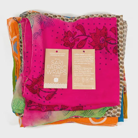 Furoshiki Style Fabric Gift Wrap