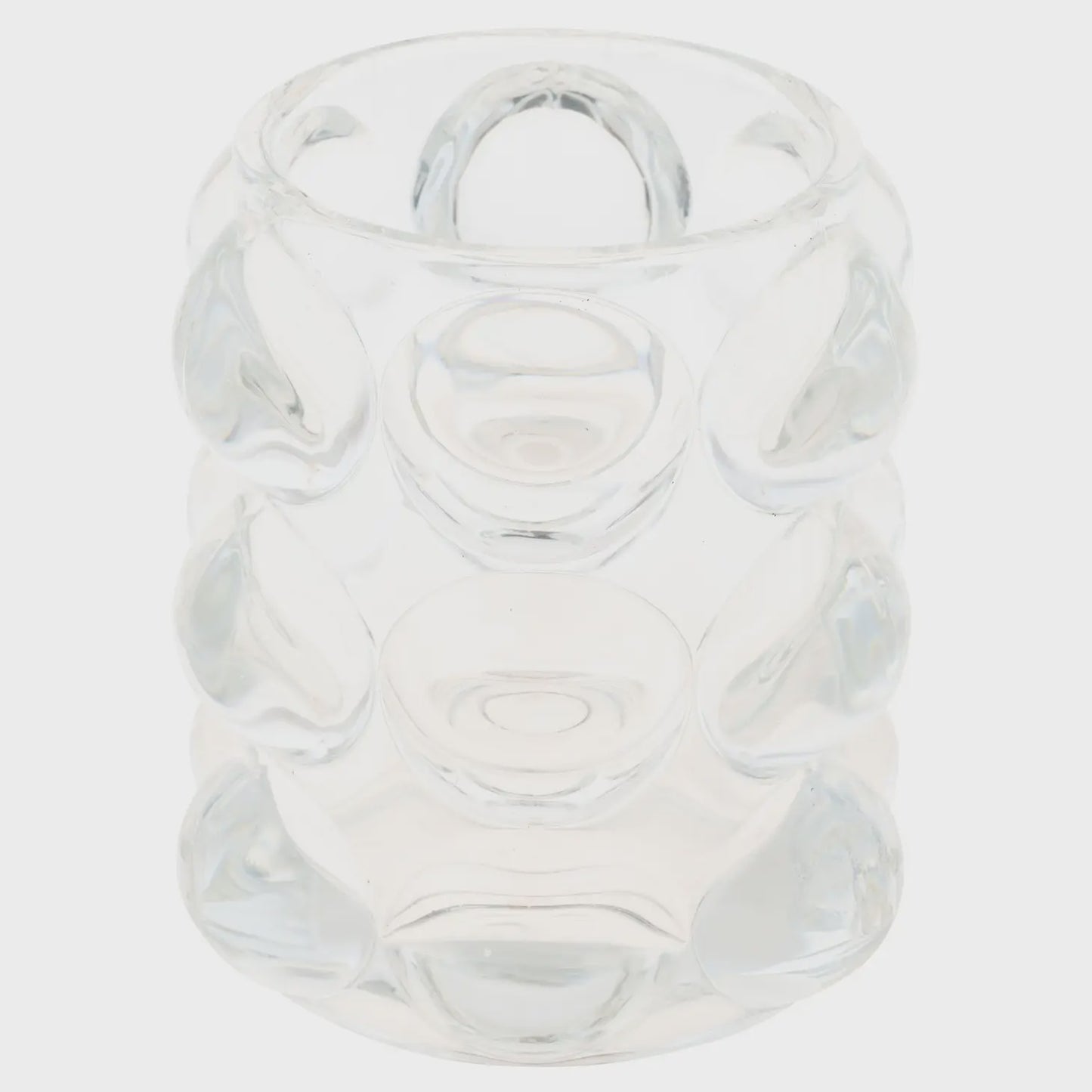 Hobnail Clear Votive