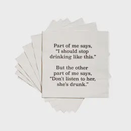 Part of Me Says Napkins