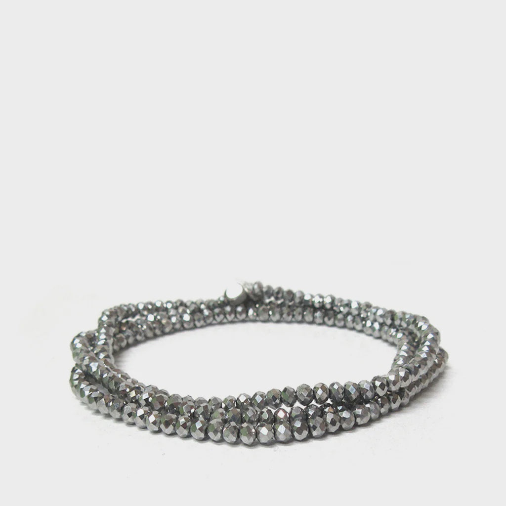 Mini Stretch Bracelet - Silver