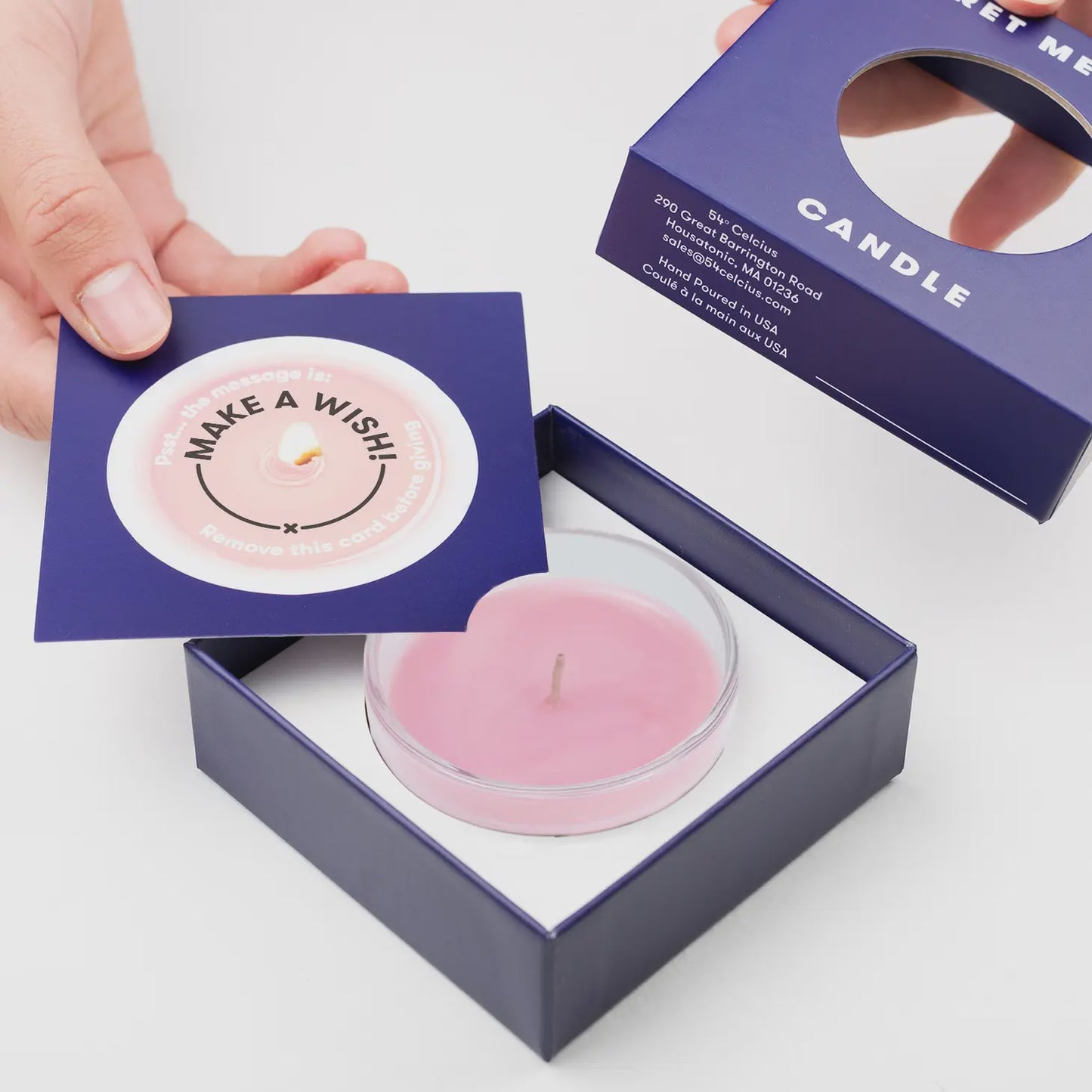 Make A Wish Secret Message Candle