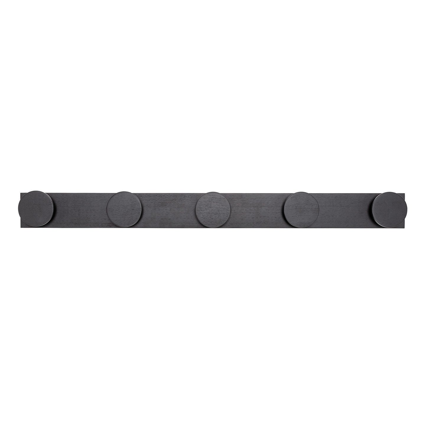 Black Rubberwood Wall Hook