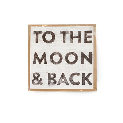 To The Moon and Back Paper Print