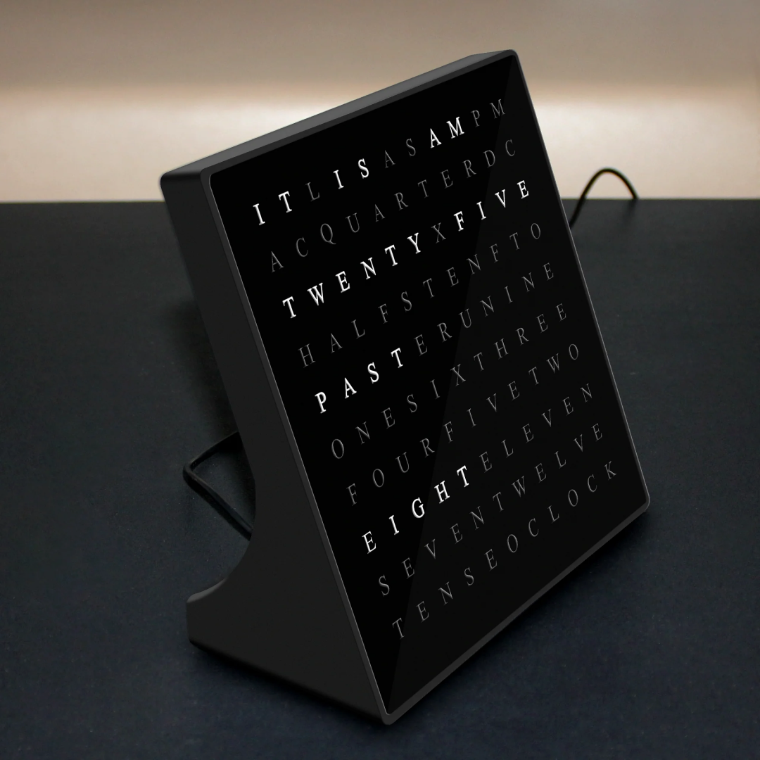 Digital Alphabet Clock