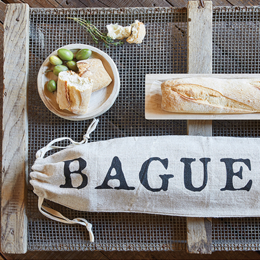 Baguette Bag w/ Draw String