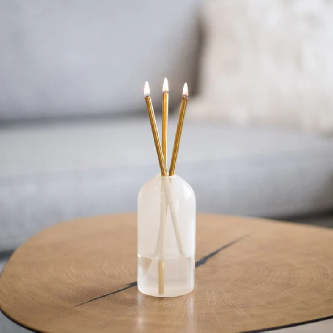 Champagne Everlasting Candle