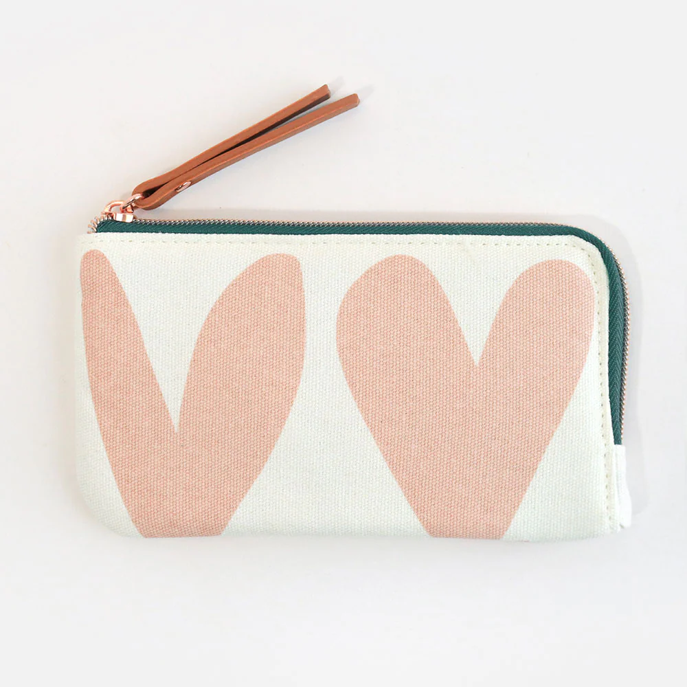 Double Heart Pouch