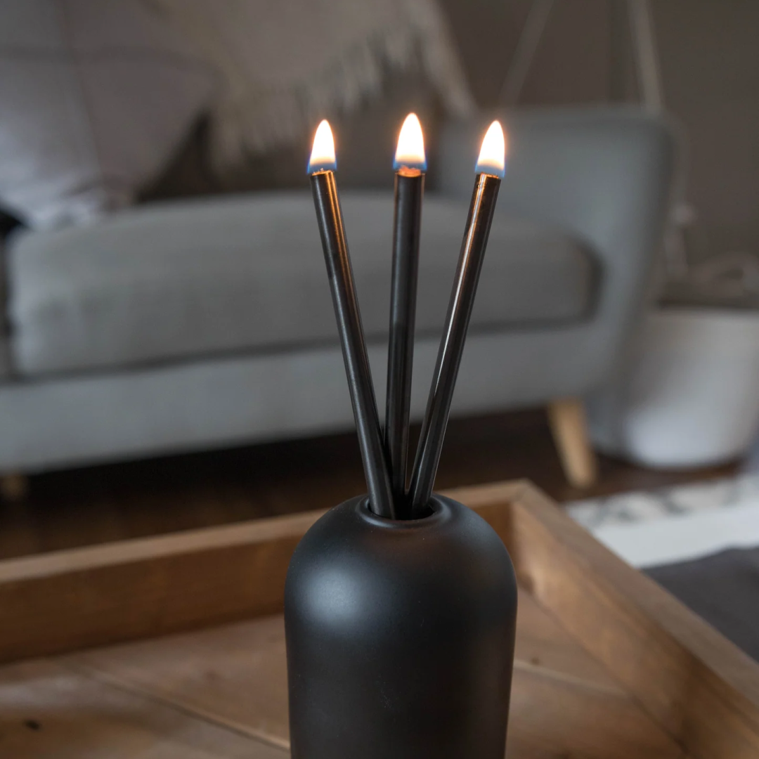 Black Everlasting Candles