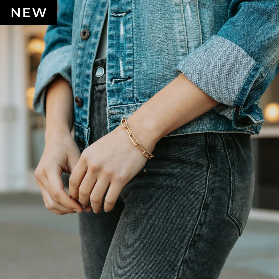 Paperclip Chain Bracelet