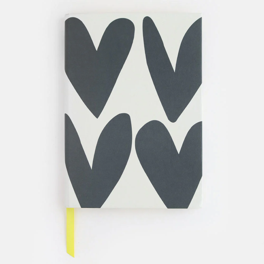 Charcoal Heart Notebook