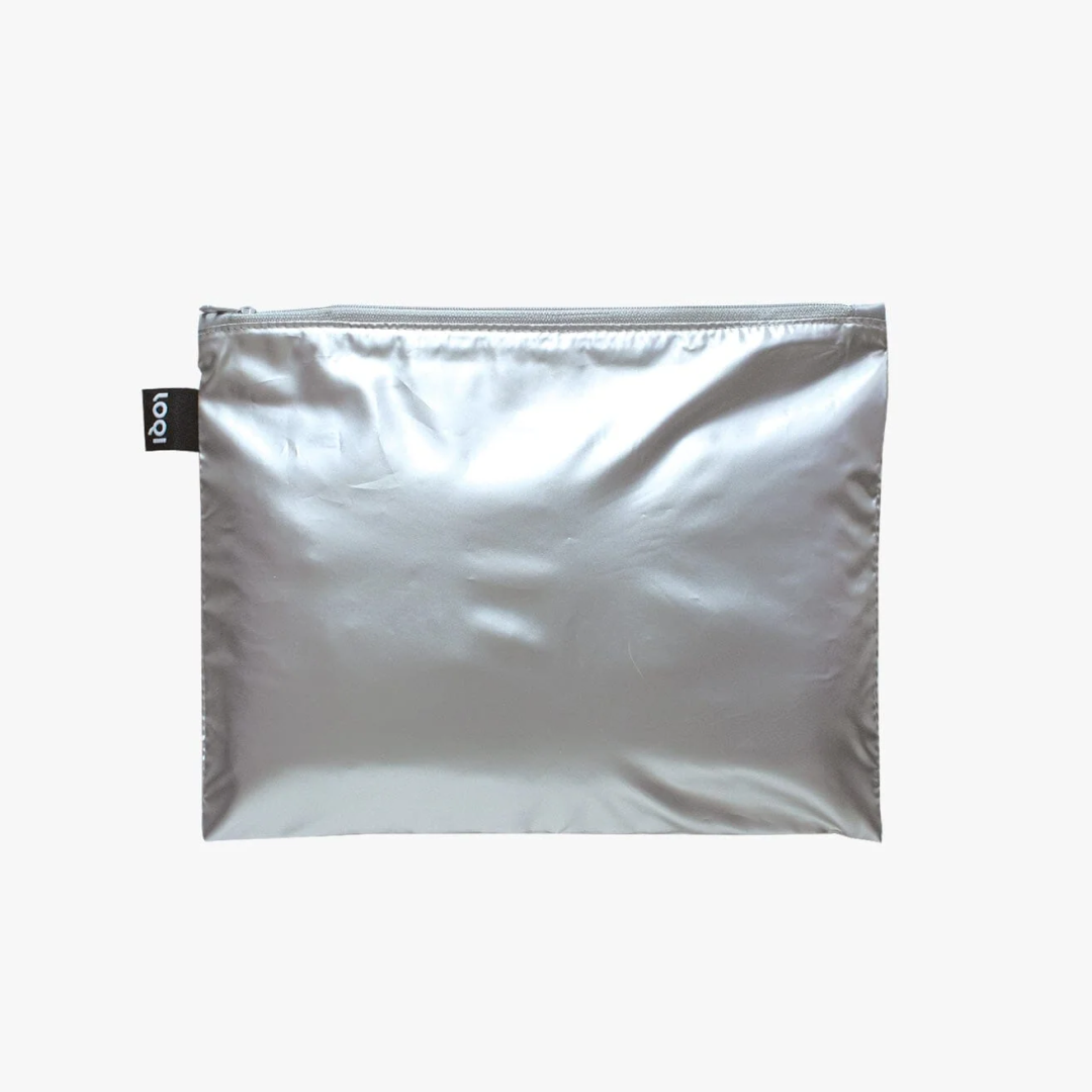 Gold, Silver, Rose Gold Zip Pockets