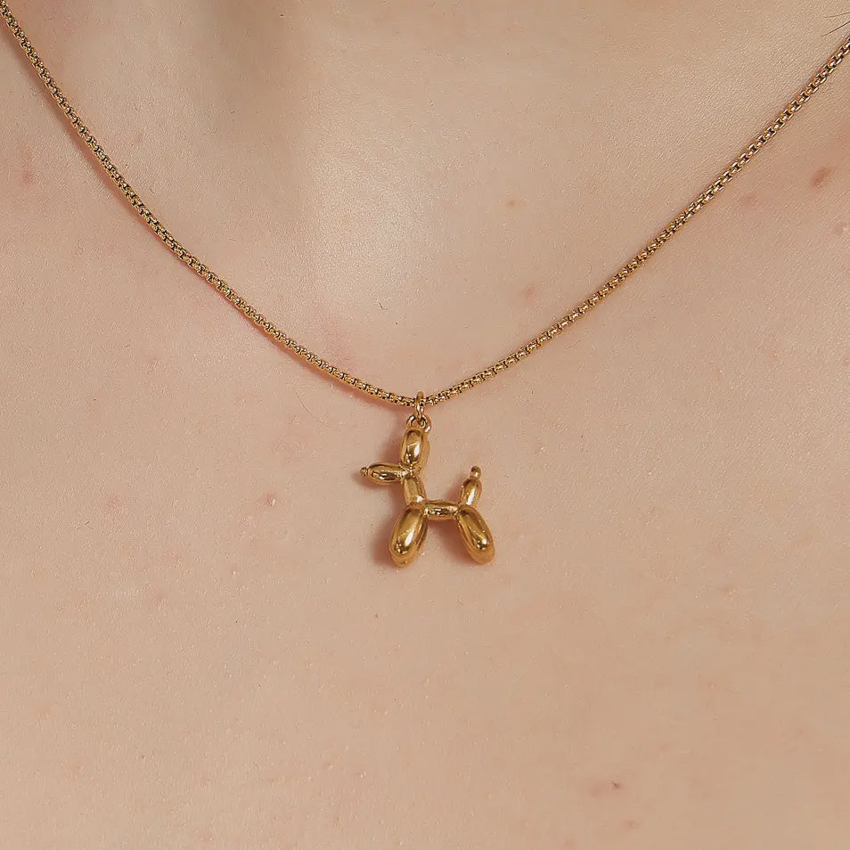 Balloon Dog Necklace
