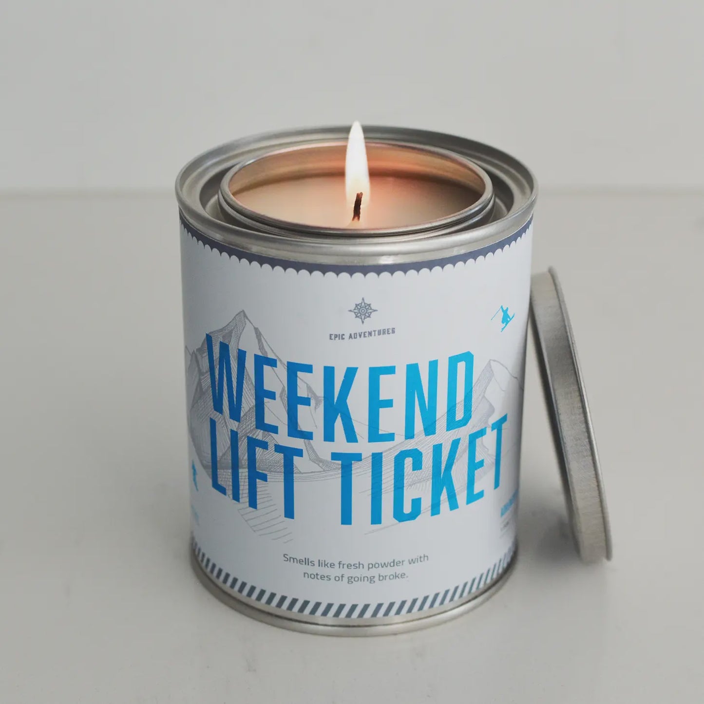 Weekend Lift Ticket Candle