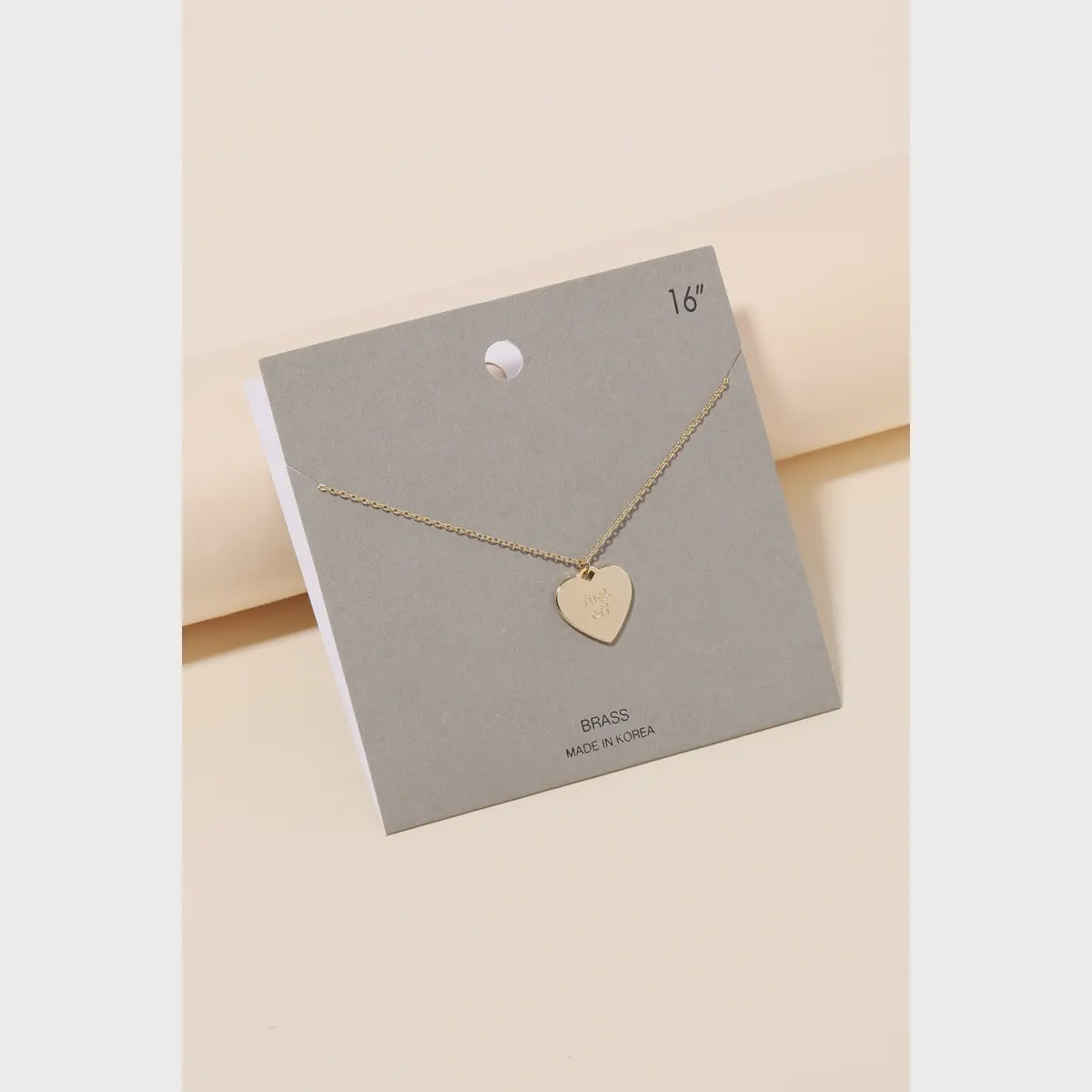 Fuck Off Pendant Necklace