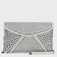 Studded White Crossbody