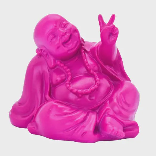 Peace Buddha - Pink