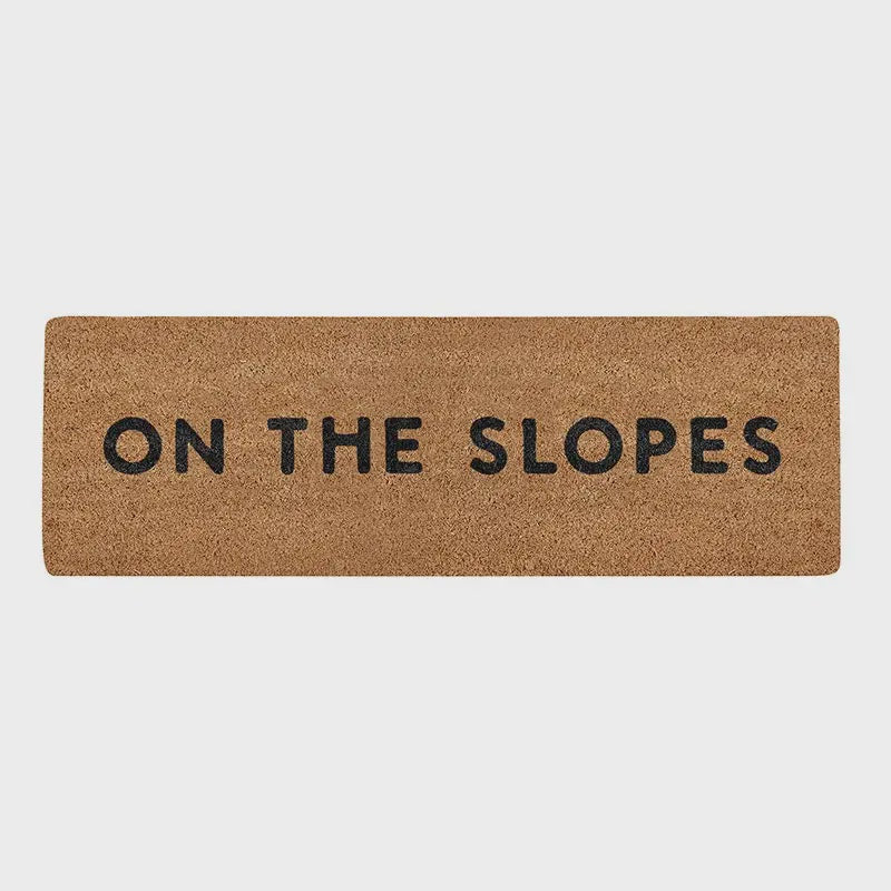 On The Slopes