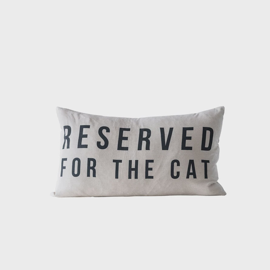 Reserved For The Cat