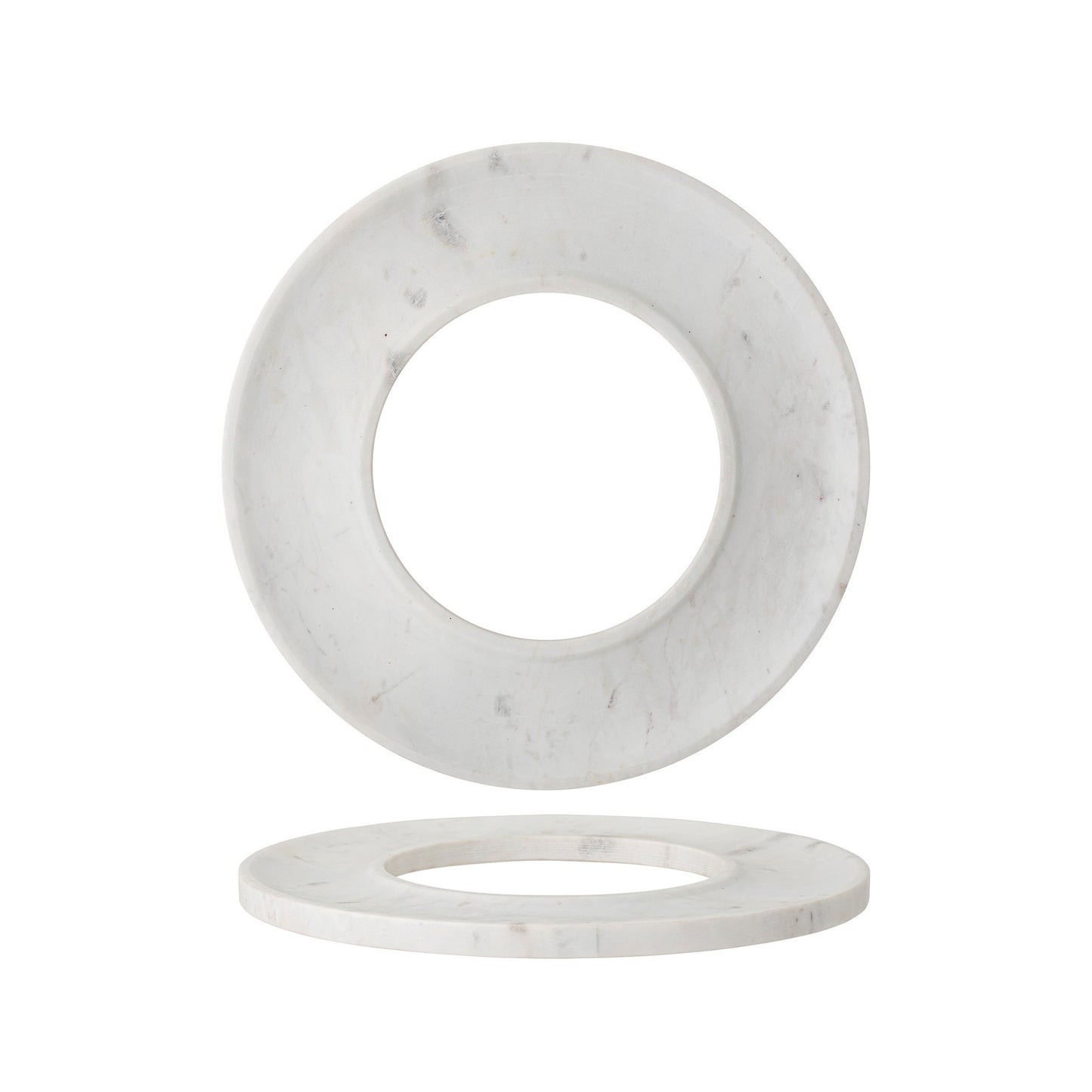 Marble Circle Cheese + Cracker Tray