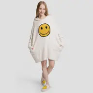 Happy Face Snuggie - Pink
