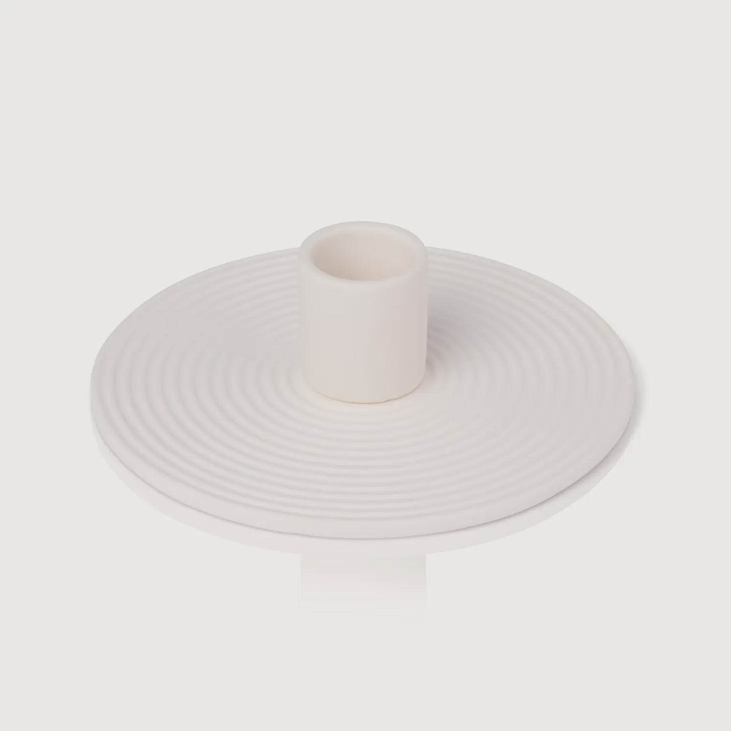 The Classic Candle Holder In White