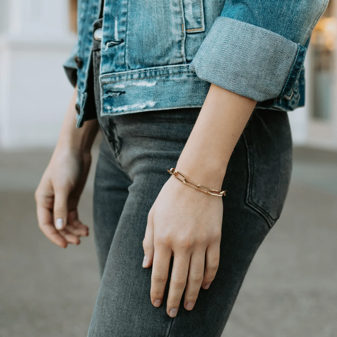 Paperclip Chain Bracelet