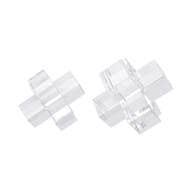 Set of 2 Addition Crystal Bookends