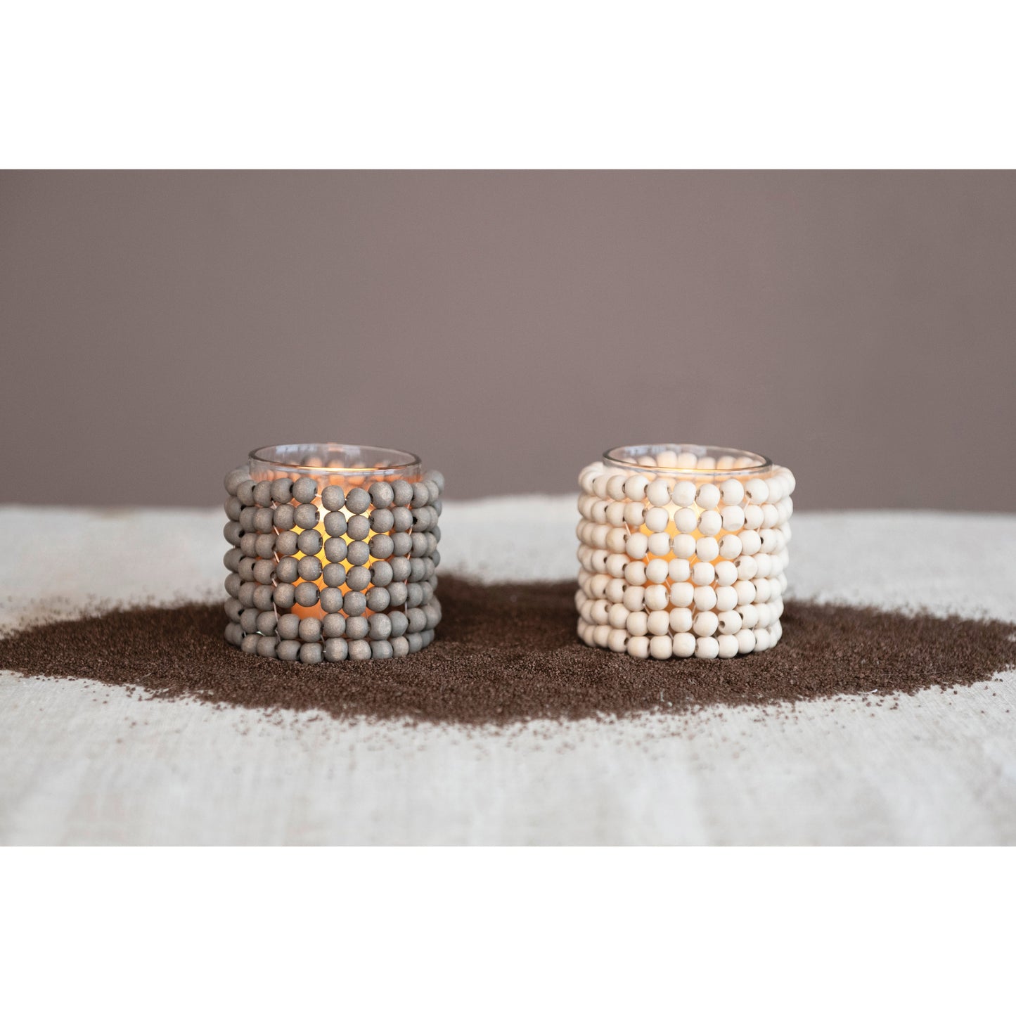 Beaded Votive