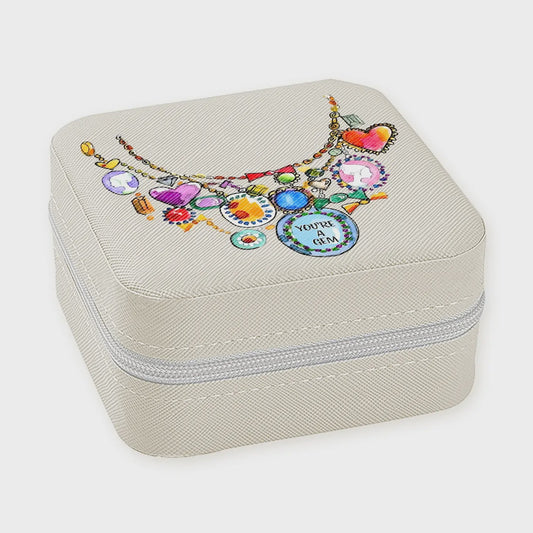 You're A Gem Travel Jewelry Box