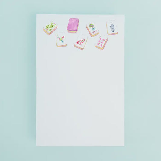 Large Mahjong Tiles Notepad
