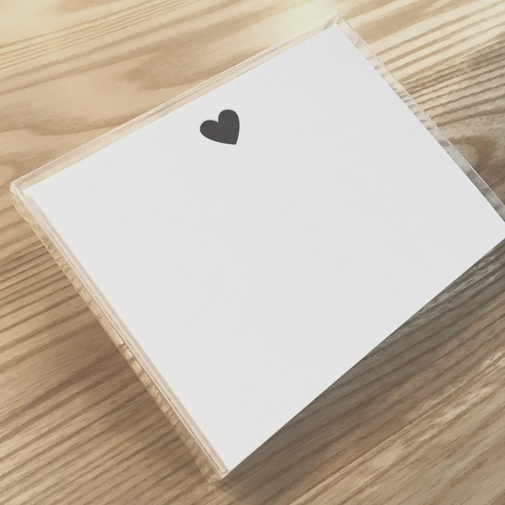 Black Heart Note Sets