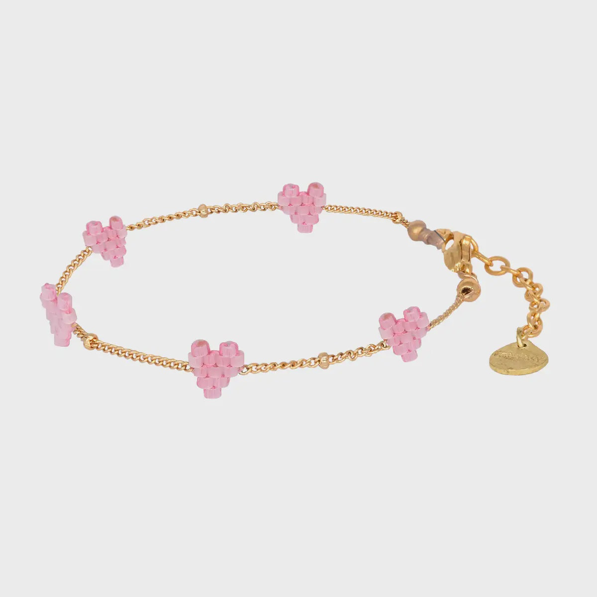 Heartsy Pink Chain