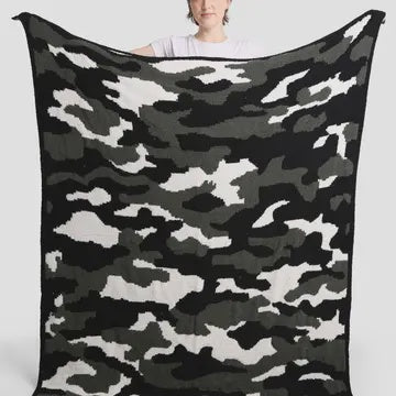 Camo Throw