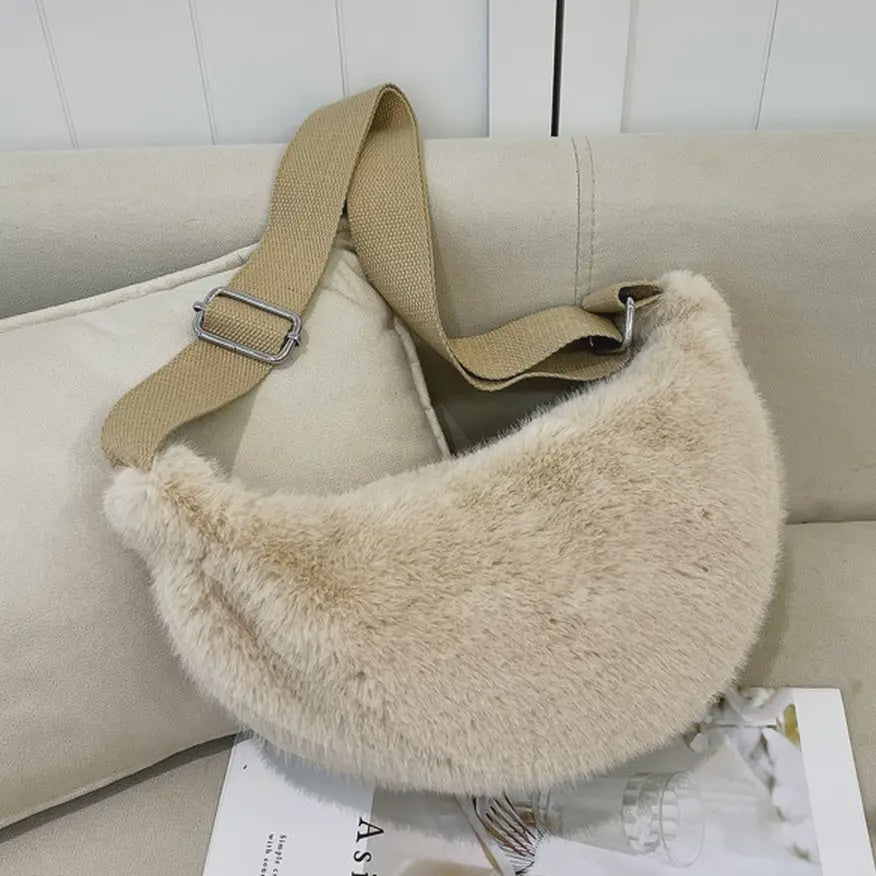 Faux Fur Crossbody