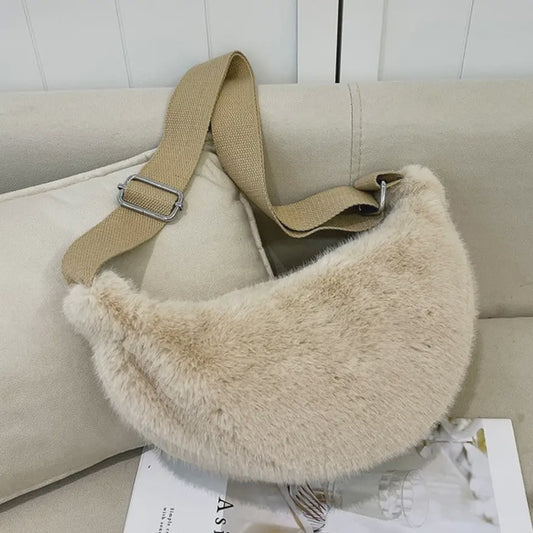 Faux Fur Crossbody