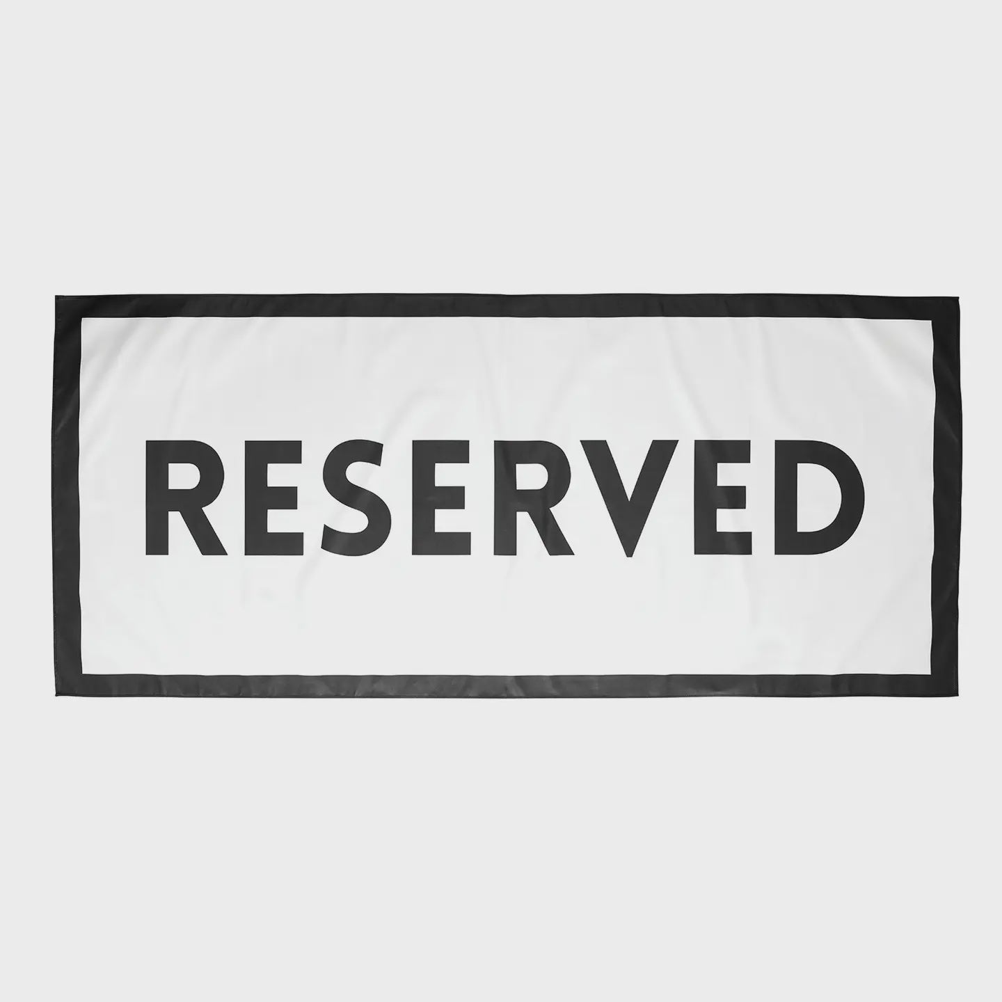 Oversized Reserved Towel