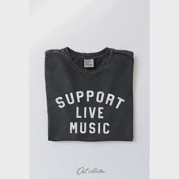 Support Live Music Tee