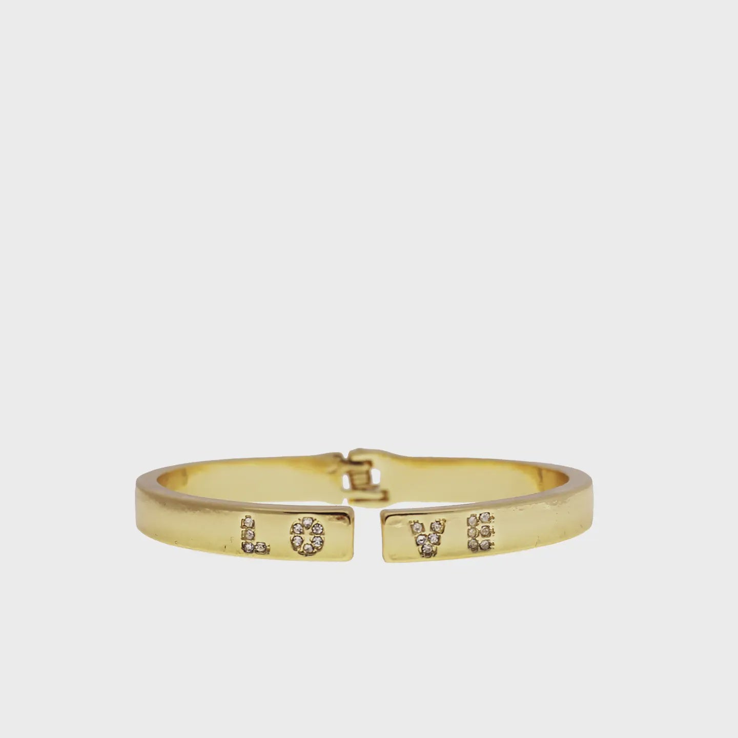 Pave Love Cuff